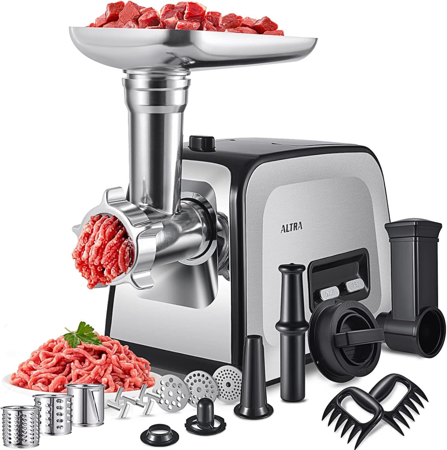 Meat Grinder Electric - Meat Grinder, Sausage Stuffer, [2800W Max]