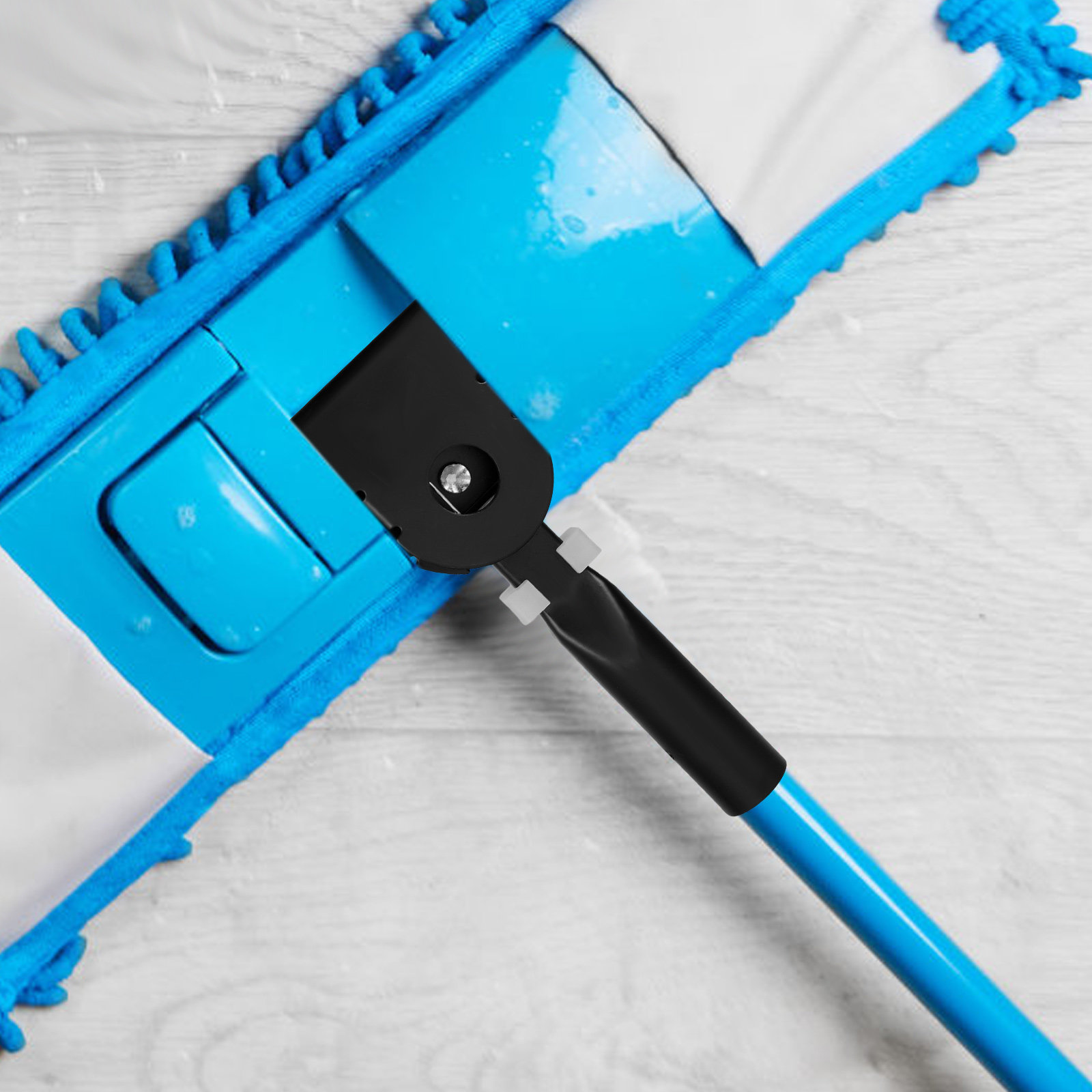 Commercial Kitchen Tile Flooring - 2Pcs Dust Mop Pusher Head Clamp