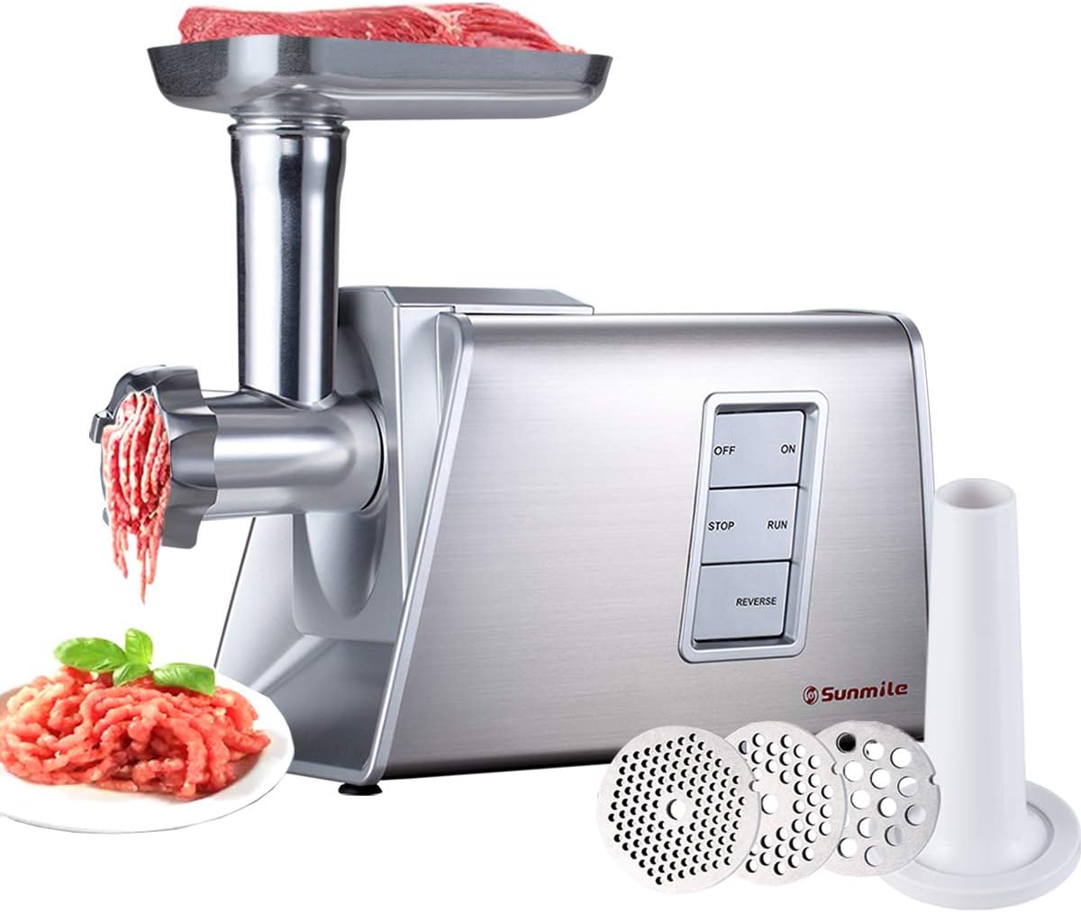 Meat Grinder Electric - SM-G73 Heavy Duty Electric Meat Grinder