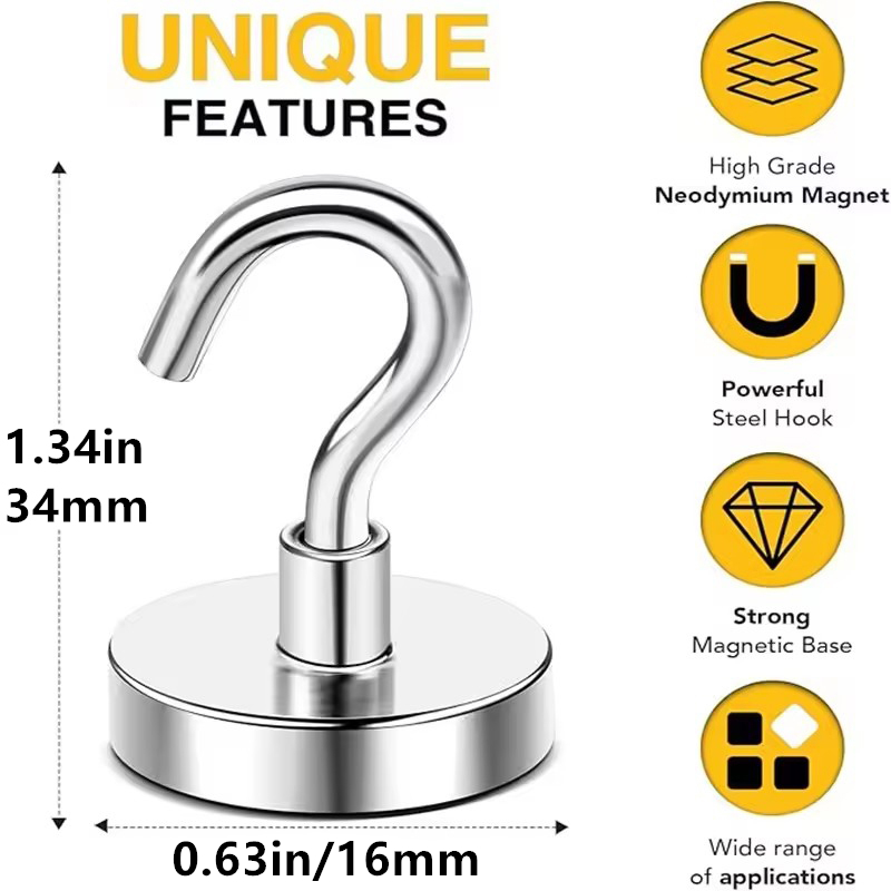8Colors 16mm Heavy Duty Magnet - مراجعة Commercial Kitchen Fridge وسعره