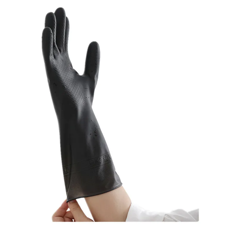 1 Pair Black Gloves Home Washi - مراجعة Commercial Kitchen Gloves وسعره
