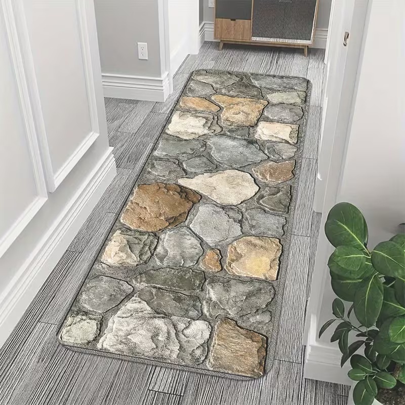 Modern Kitchen Runner Rug Ston - مراجعة Commercial Kitchen Tile Flooring وسعره