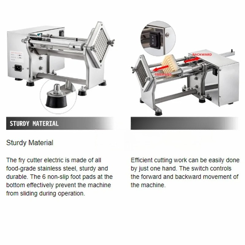 Electric Potato Chip Machine C - مراجعة Commercial Kitchen Plumbing وسعره