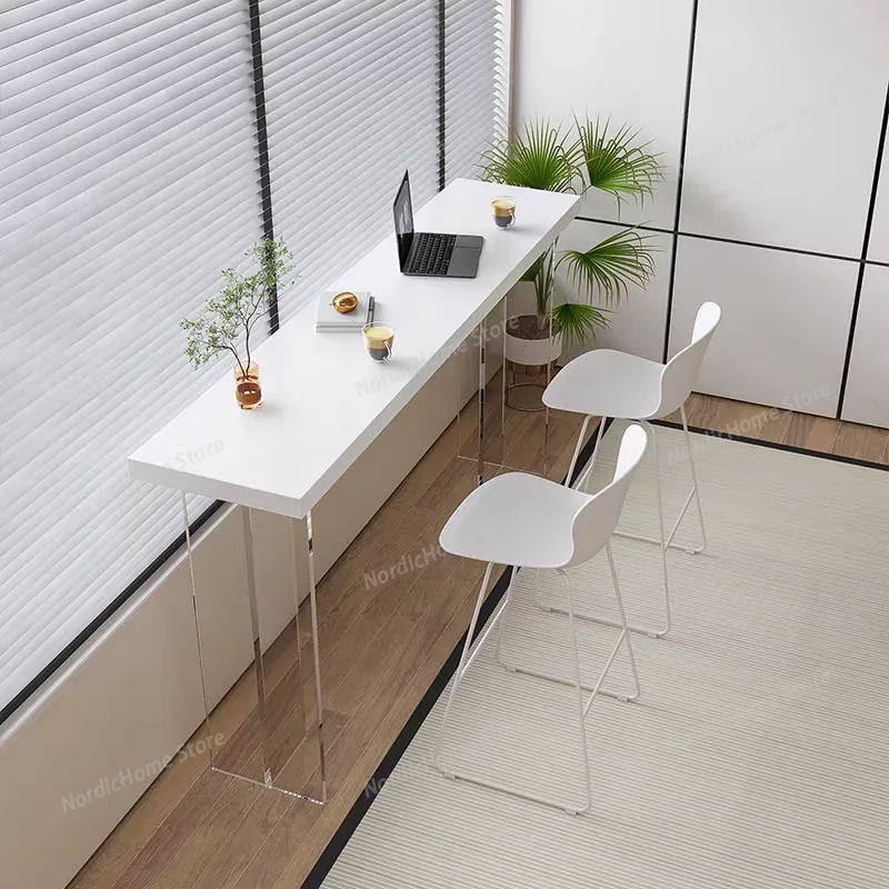Nordic Luxury Bar Table Solid  - مراجعة Commercial Kitchen Wall Tiles وسعره