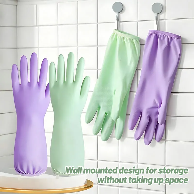 PVC Drawstring Household Glove - مراجعة Commercial Kitchen Gloves وسعره