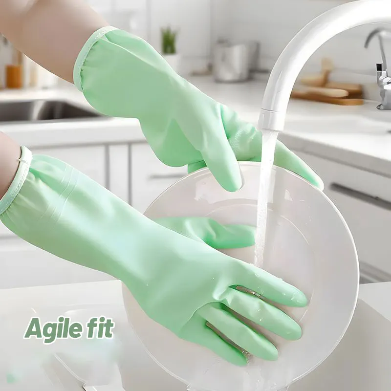 PVC Drawstring Household Glove - مراجعة Commercial Kitchen Gloves وسعره