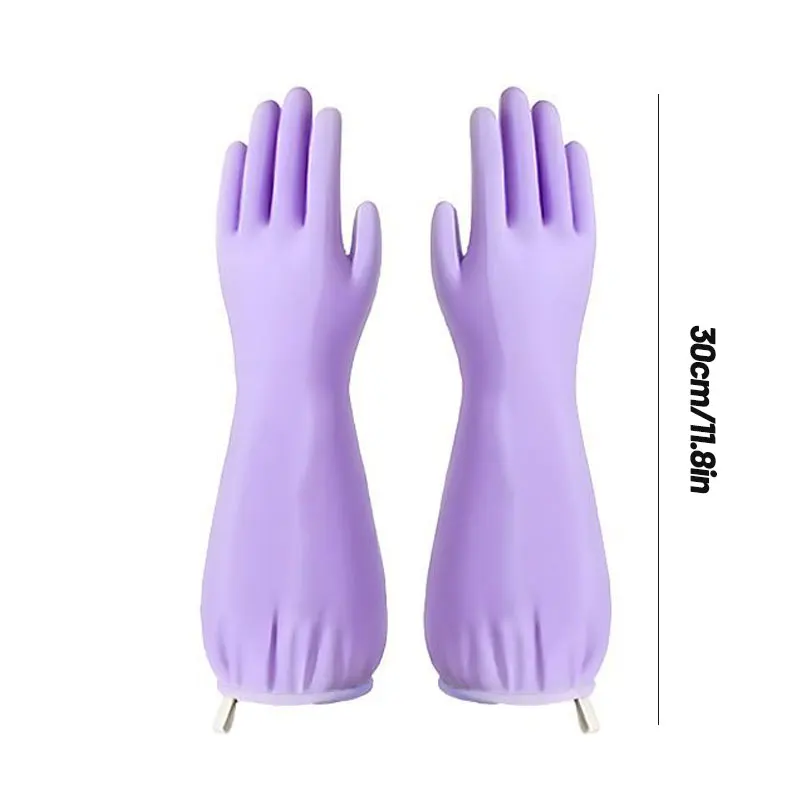 PVC Drawstring Household Glove - مراجعة Commercial Kitchen Gloves وسعره