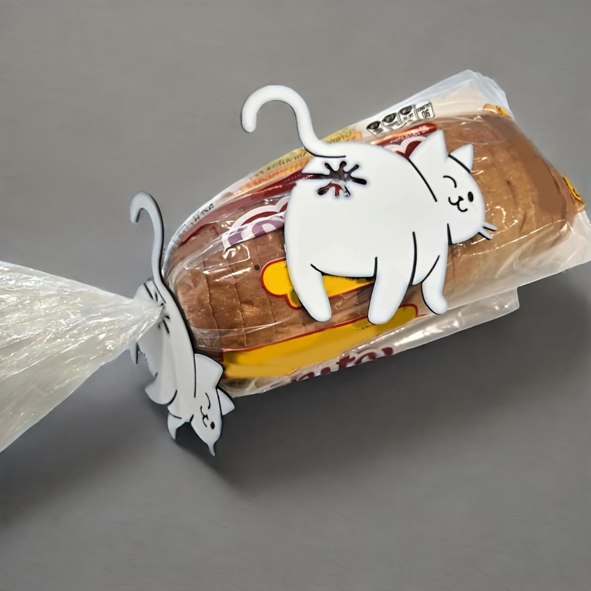 Cat Butt Bread Clip -3D Printe - مراجعة Commercial Kitchen Utensil Holder وسعره