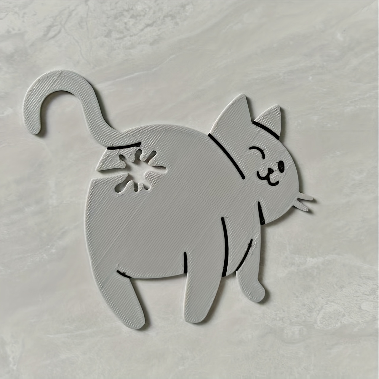 Cat Butt Bread Clip -3D Printe - مراجعة Commercial Kitchen Utensil Holder وسعره