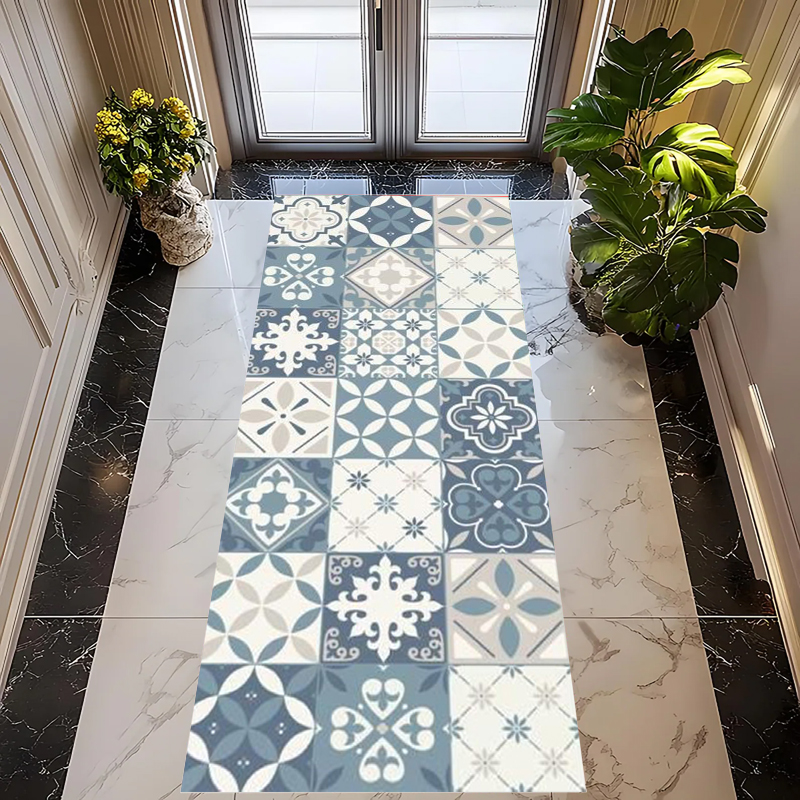 Bohemian Patchwork Flower Tile - مراجعة Commercial Kitchen Tile Flooring وسعره