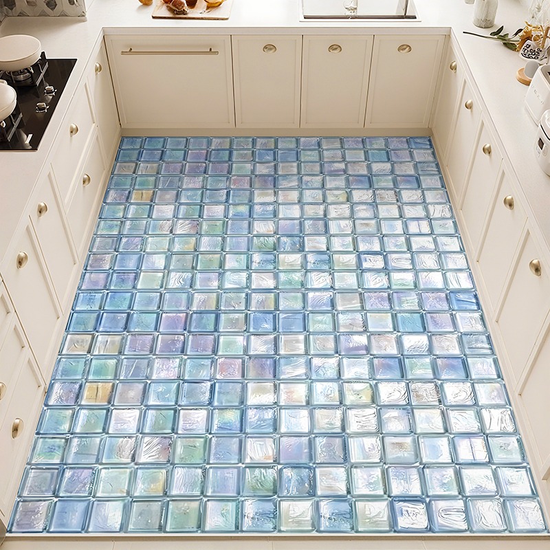 Kitchen Carpet Non-slip Waterp - مراجعة Commercial Kitchen Tile Flooring وسعره