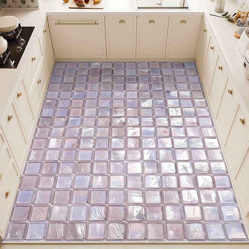 Kitchen Carpet Non-slip Waterp - مراجعة Commercial Kitchen Tile Flooring وسعره