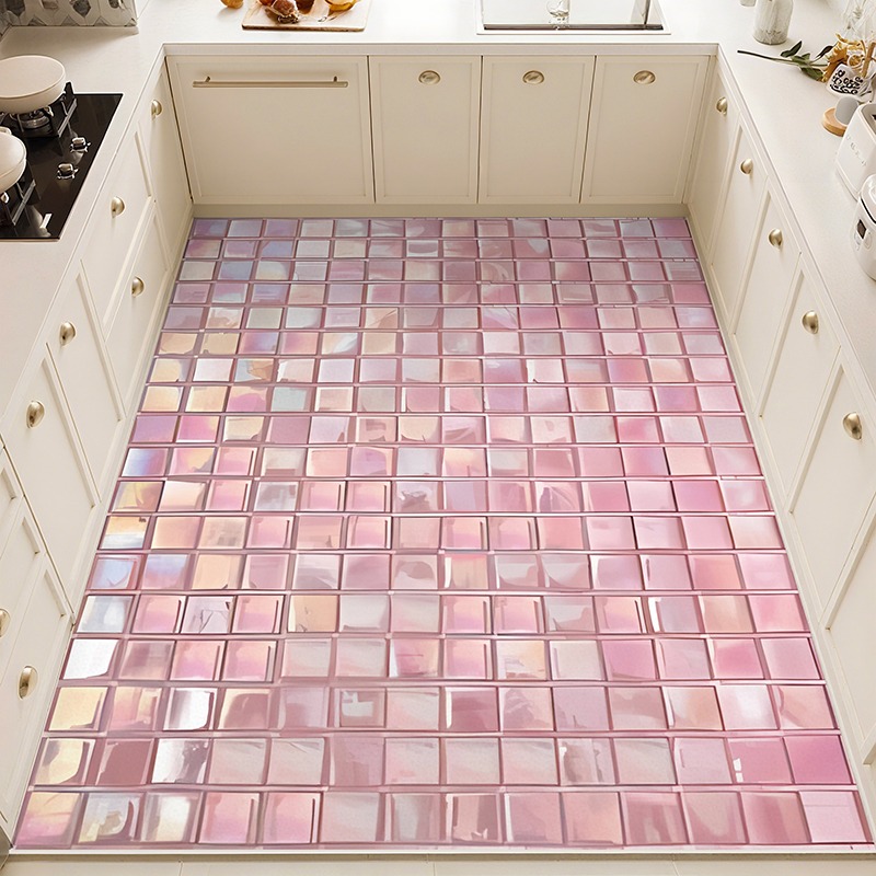 Kitchen Carpet Non-slip Waterp - مراجعة Commercial Kitchen Tile Flooring وسعره