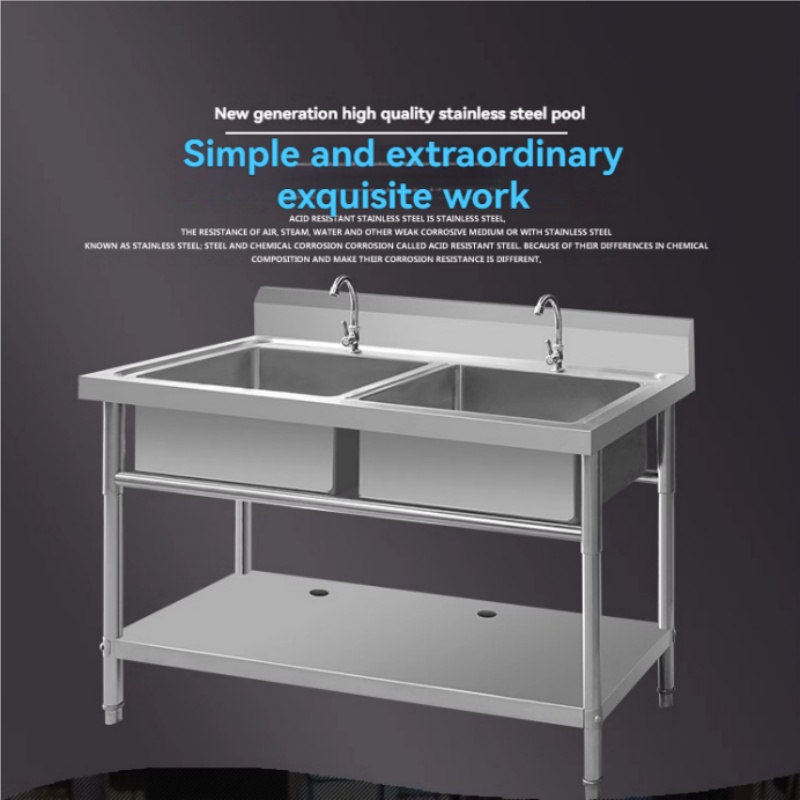 Commercial Stainless Steel Sin - مراجعة Commercial Kitchen Plumbing وسعره