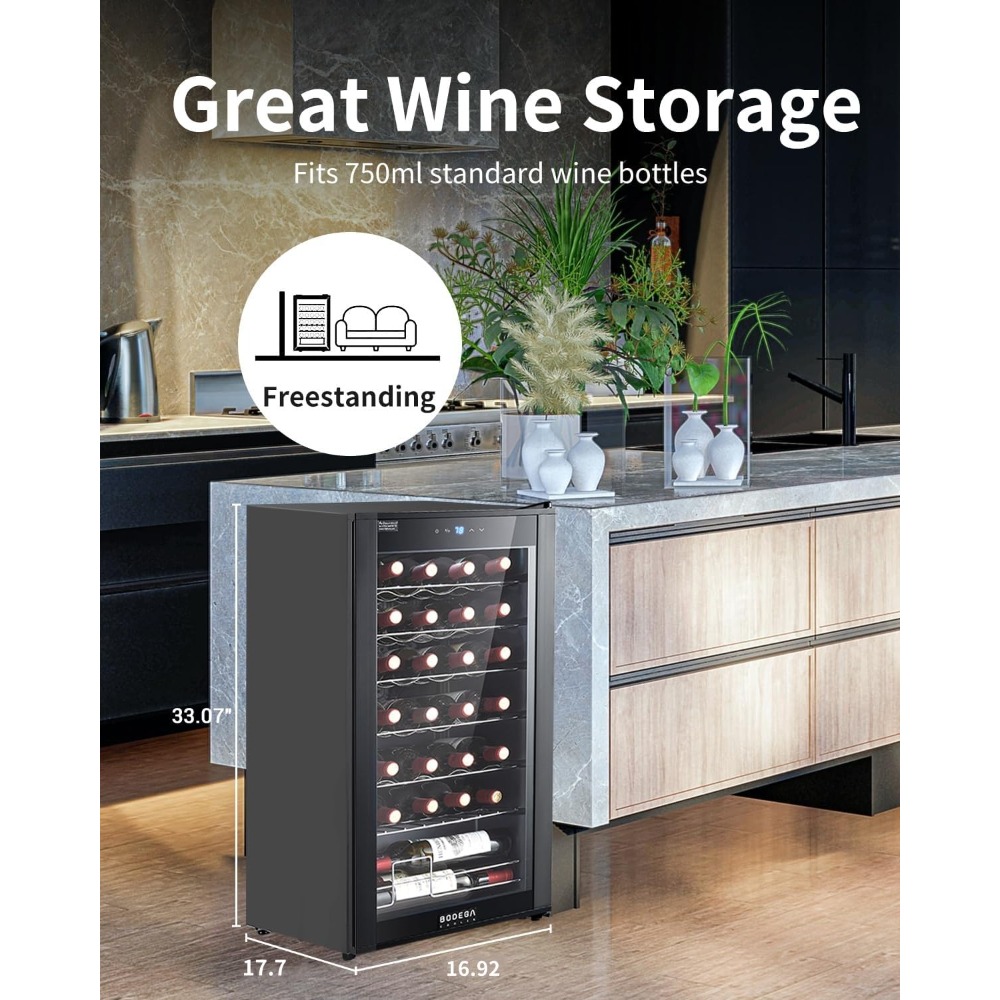 COOLER 28 Bottle Compressor Wi - مراجعة Commercial Kitchen Fridge وسعره