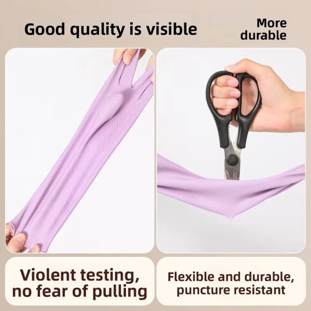 Latex Dish Washing Gloves with - مراجعة Commercial Kitchen Gloves وسعره