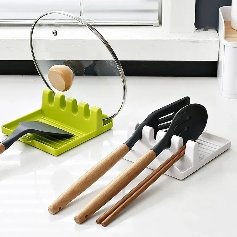Pan Lid Holder Supports Spoons - مراجعة Commercial Kitchen Utensil Holder وسعره