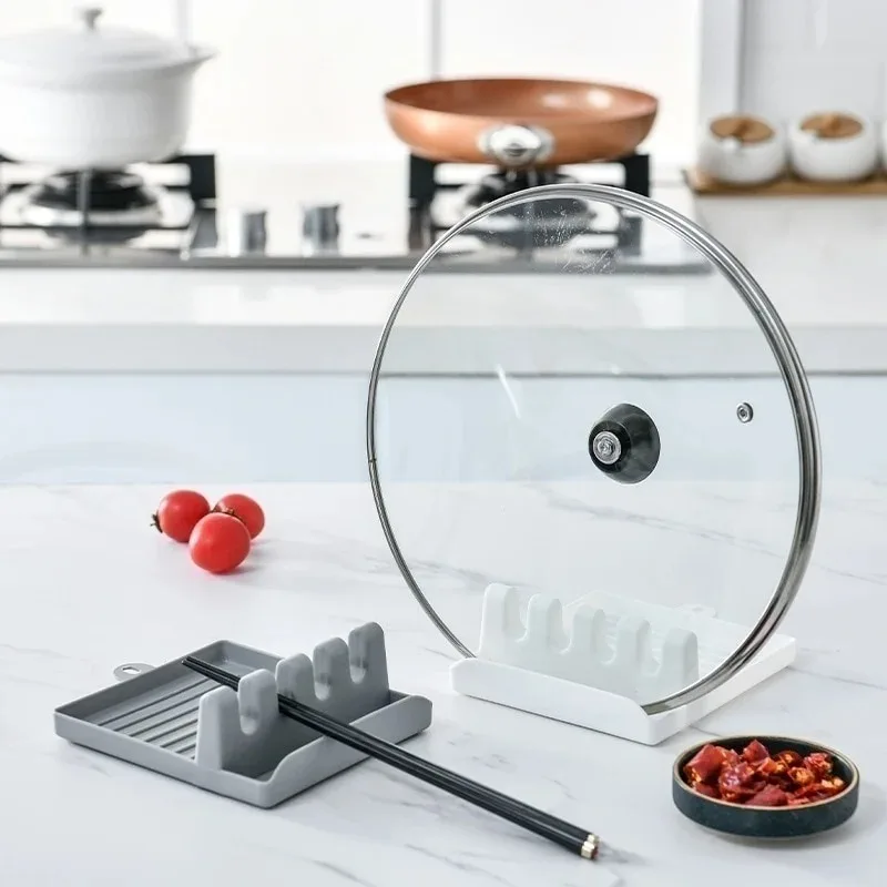 Pan Lid Holder Supports Spoons - مراجعة Commercial Kitchen Utensil Holder وسعره