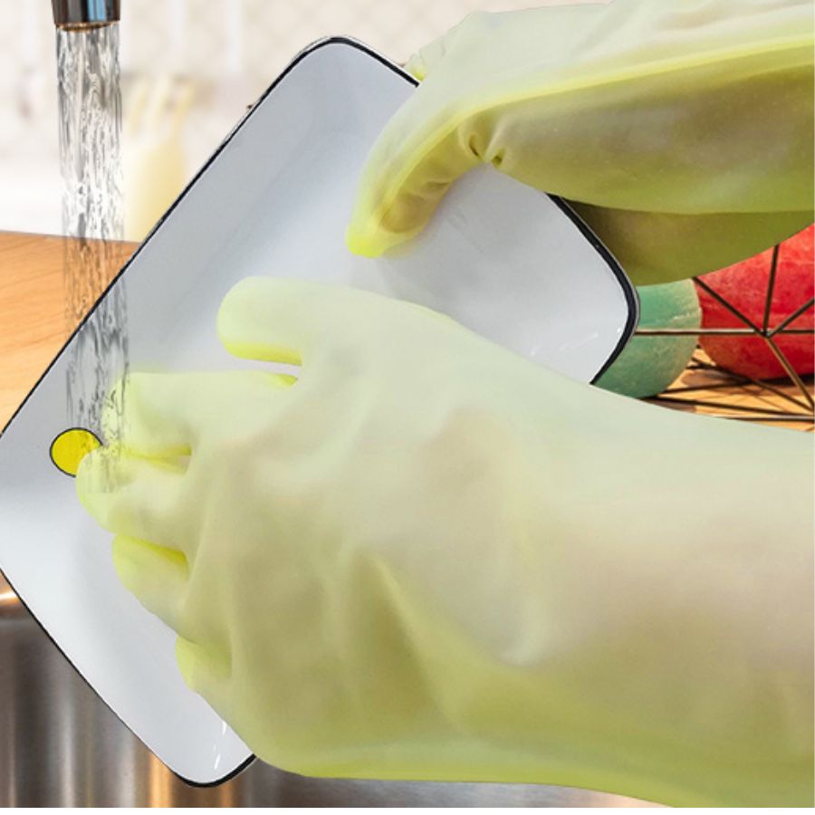 Cleaning Silicone Gloves Hygie - مراجعة Commercial Kitchen Gloves وسعره