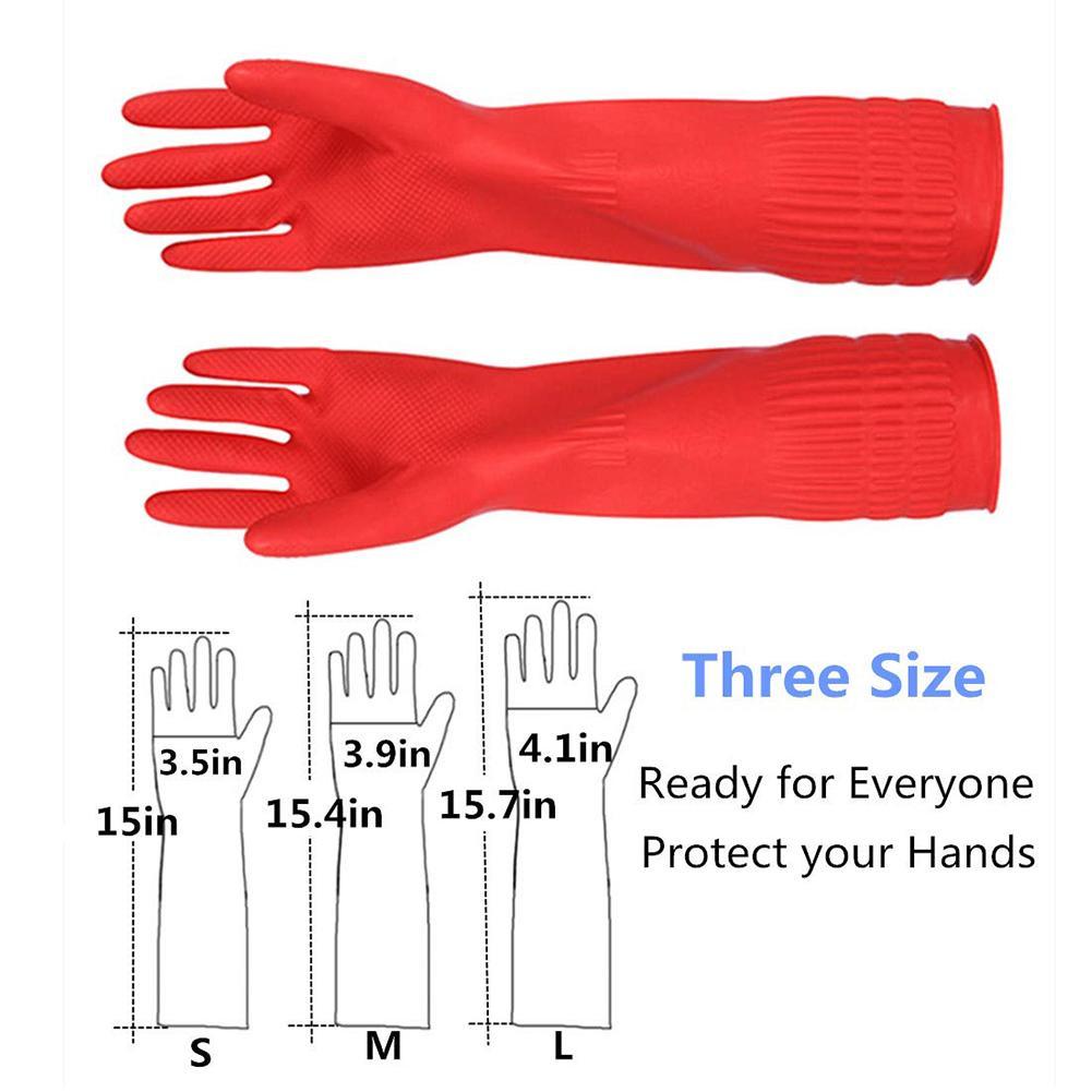 Kitchen Red Gloves Washing Dis - مراجعة Commercial Kitchen Gloves وسعره
