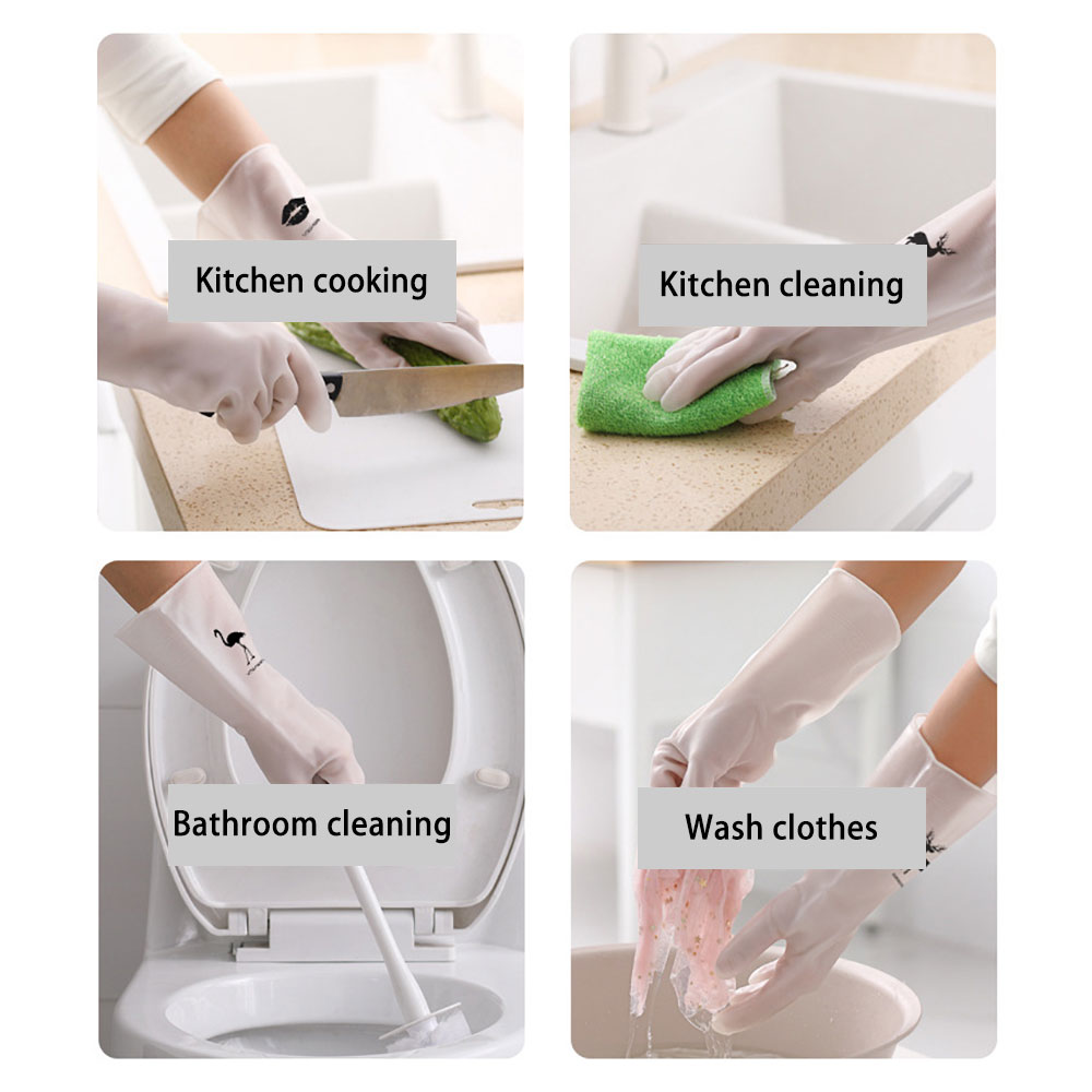 Silicone world 1 Pairs waterpr - مراجعة Commercial Kitchen Gloves وسعره