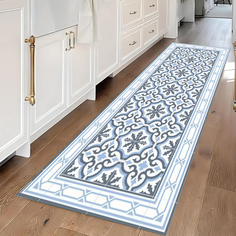 Vintage Floral Tile Pattern Ca - مراجعة Commercial Kitchen Tile Flooring وسعره