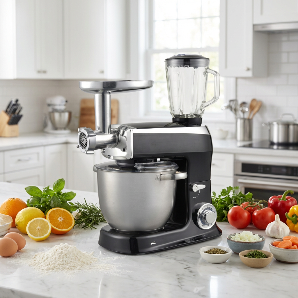 Electric 7.5L 8.5L Dough Mixer - مراجعة Meat Grinder Electric وسعره