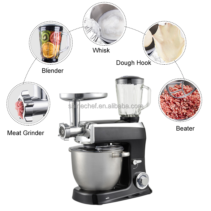 Electric 7.5L 8.5L Dough Mixer - مراجعة Meat Grinder Electric وسعره
