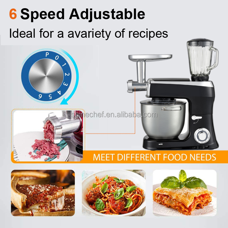Electric 7.5L 8.5L Dough Mixer - مراجعة Meat Grinder Electric وسعره