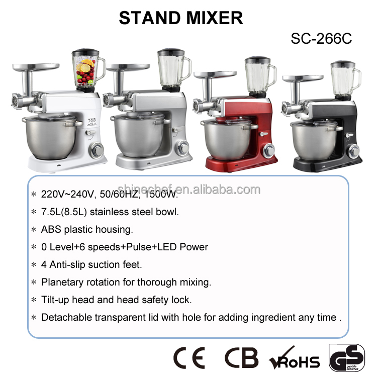 Electric 7.5L 8.5L Dough Mixer - مراجعة Meat Grinder Electric وسعره