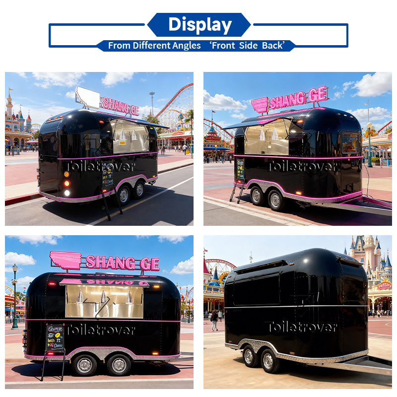 Outdoor Street Catering Traile - مراجعة Commercial Kitchen Units For Sale وسعره