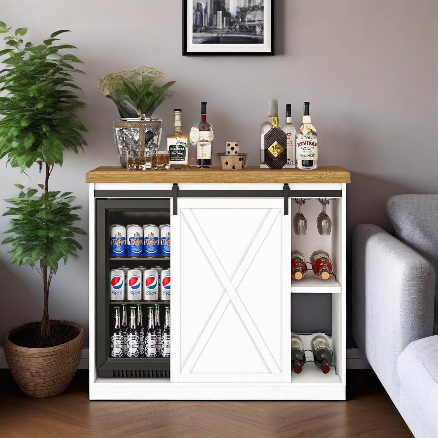 Customizable Coffee Bar Cabine - مراجعة Commercial Kitchen Fridge وسعره