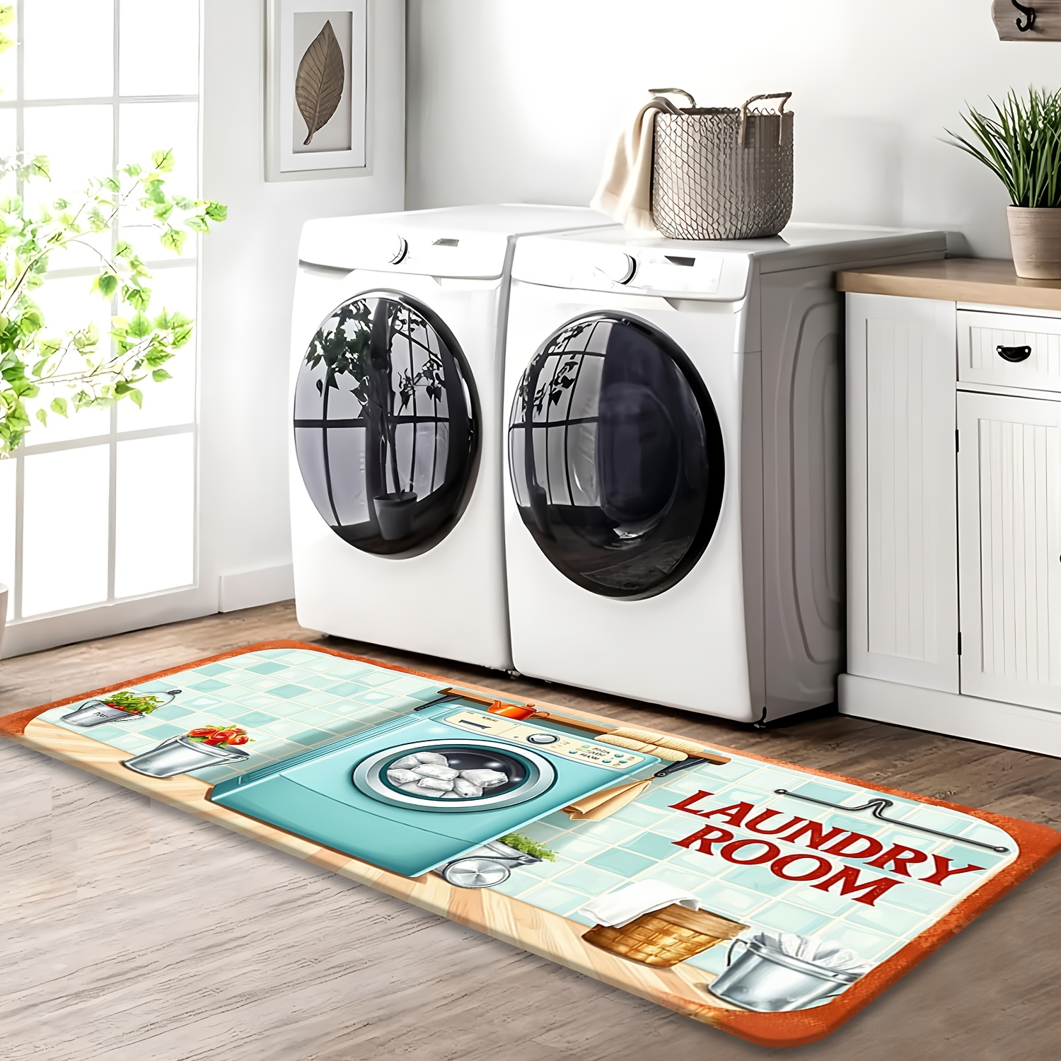 Retro Tile Washer Utensil Prin - مراجعة Commercial Kitchen Tile Flooring وسعره