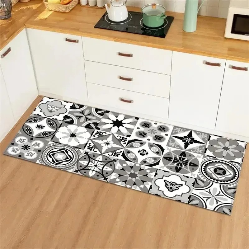 Blue Yellow Vintage Tile Colla - مراجعة Commercial Kitchen Tile Flooring وسعره