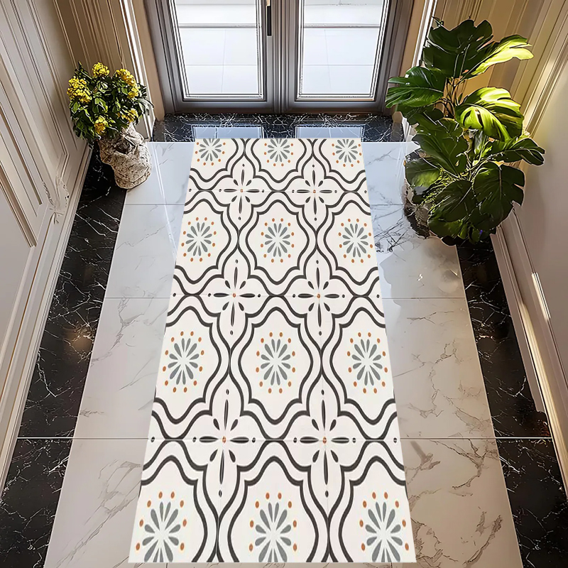 Vintage Green Geometric Tile P - مراجعة Commercial Kitchen Tile Flooring وسعره