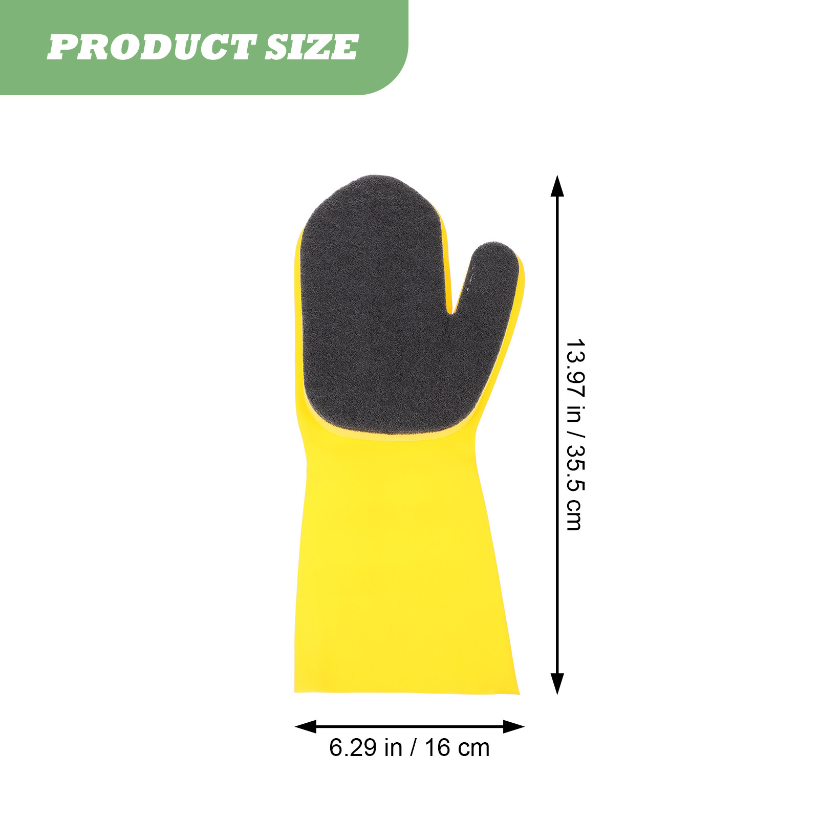 2pcs Cleaning Glove Waterproof - مراجعة Commercial Kitchen Gloves وسعره