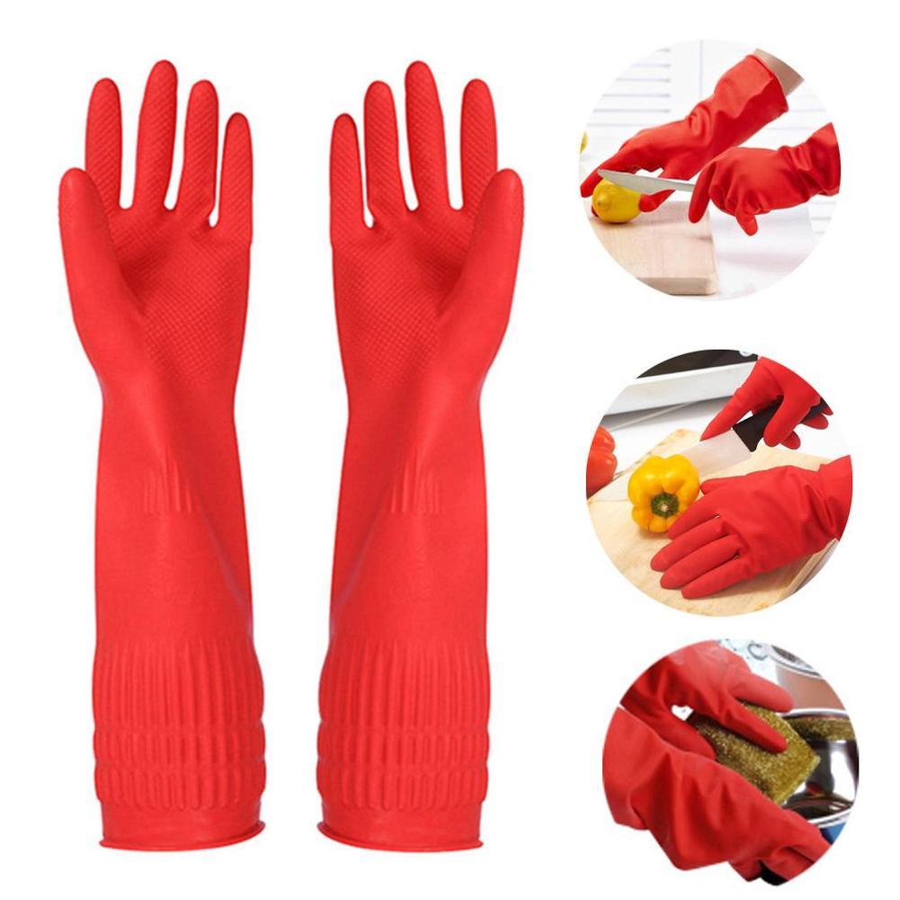 Kitchen Red Gloves Washing Dis - مراجعة Commercial Kitchen Gloves وسعره