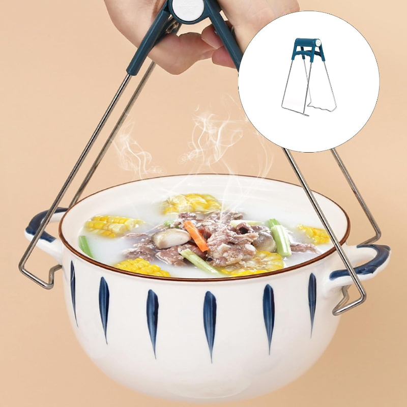 4Pcs Anti-scalding Kitchen Set - مراجعة Commercial Kitchen Utensil Holder وسعره