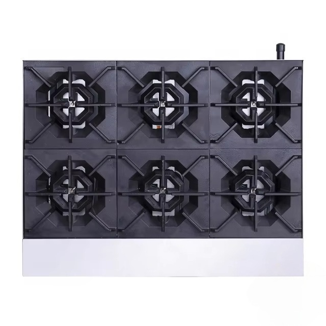 Gas Stove Perfex Gas 6 Burner  - مراجعة Range Commercial Kitchen وسعره